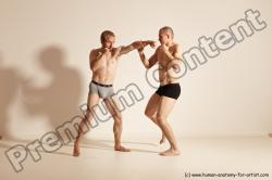 Kickbox reference poses